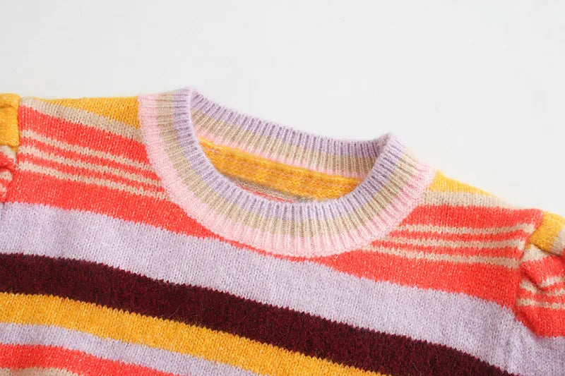 Pull Kefta Rayé Bouffant