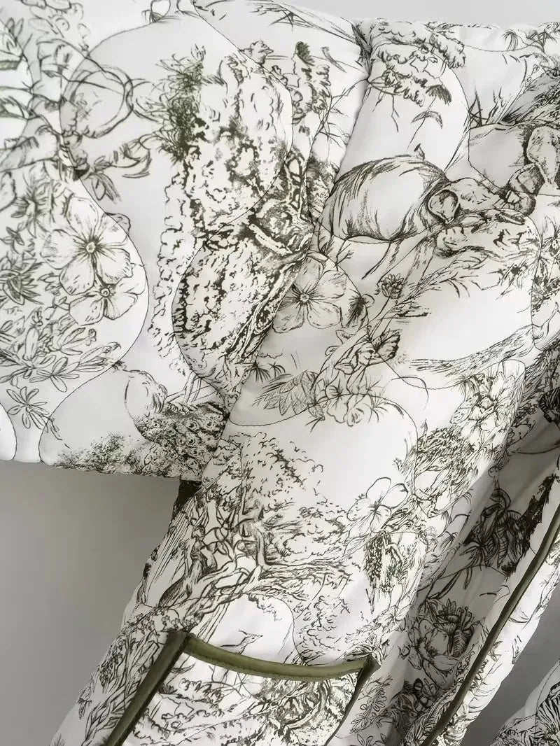 Veste Harira Style Imprimé