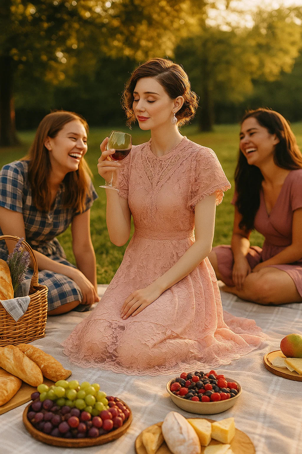 Robe Sakbani Rétro Élégante