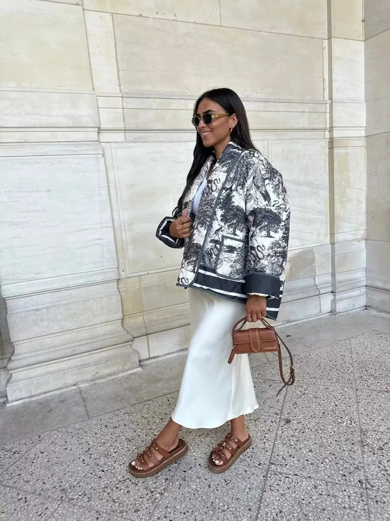 Veste Harira Style Imprimé