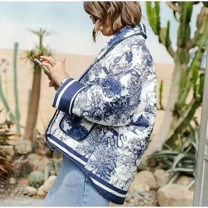 Veste Harira Style Imprimé