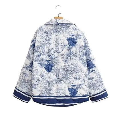 Veste Harira Style Imprimé