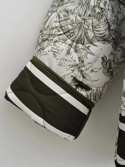 Veste Harira Style Imprimé